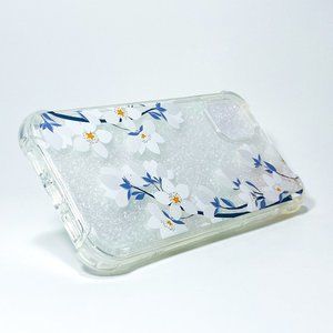 iPhone 11 Full body Case - Windflower/White